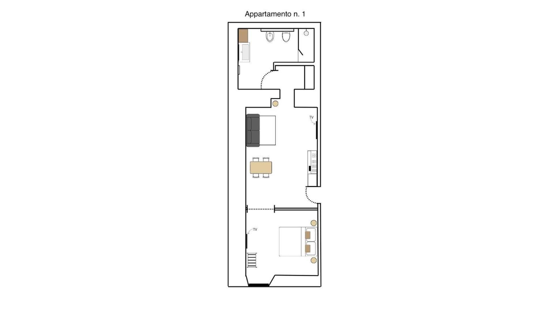 Tezone Seven Apartments Verona Exterior photo